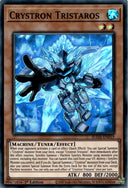 Yugioh Crystron Tristaros SUDA-EN019 Super Rare 1st Edition LP
