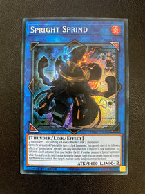 Yugioh Spright Sprind DABL-EN048 Secret Rare 1st Edition NM