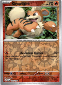 Pokemon Growlithe 030/198 Scarlet Violet Base Reverse Holo LP/NM
