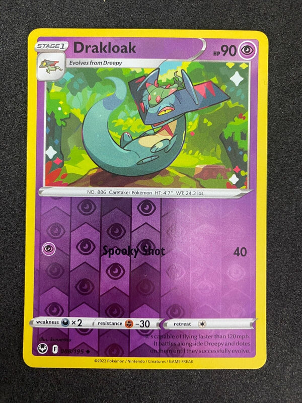 Pokemon Drakloak 088/195 Silver Tempest Reverse Holo NM