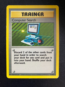 Pokemon Computer Search 71/102 Base Set 1999 Rare Non Holo HP/MP