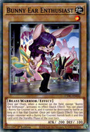 Yugioh Bunny Ear Enthusiast CYAC-EN032 Common 1st Edition NM