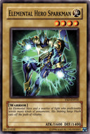 Yugioh Elemental Hero Sparkman YSD-EN010 Common 1st Edition LP