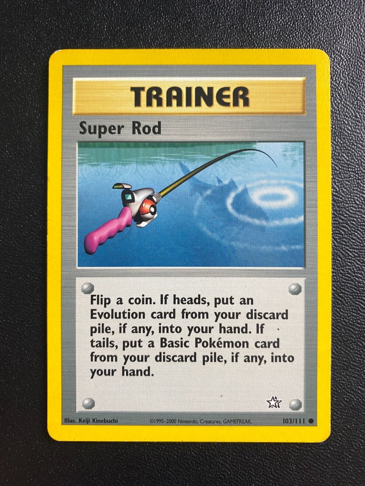 Pokemon Super Rod 103/111 neo genesis MP/LP