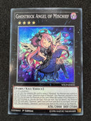 Yugioh Ghostrick Angel of Mischief WSUP-EN035 Super Rare 1st Edition NM