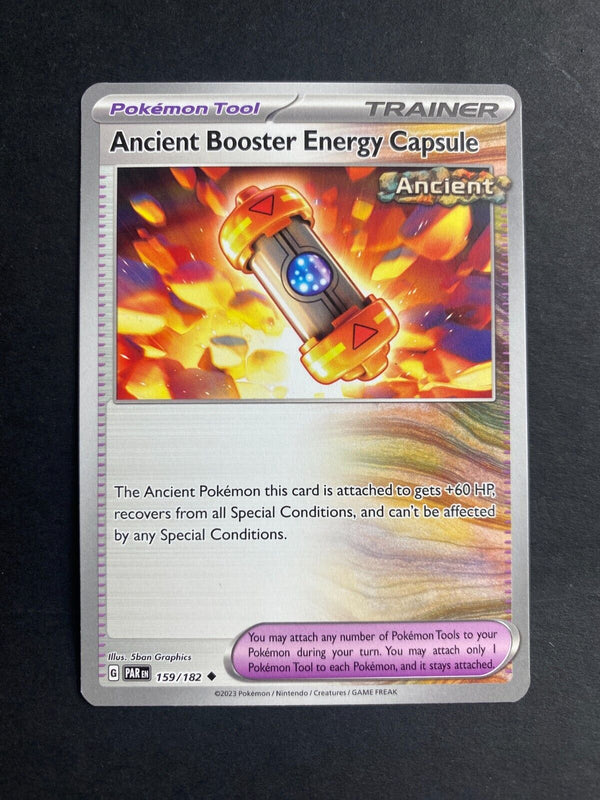 Pokemon Ancient Booster Energy Capsule 159/182 Pradox Rift Non Holo NM