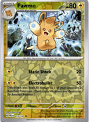 Pokemon Pawmo 075/193 Paldea Evolved Reverse Holo NM