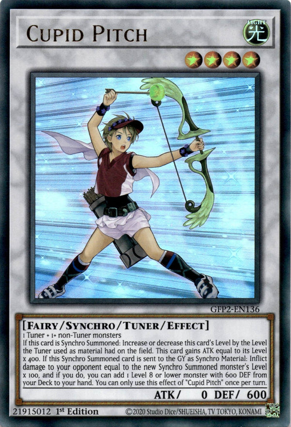 Yugioh Cupid Pitch GFP2-EN136 Ultra Rare 1st Edition NM