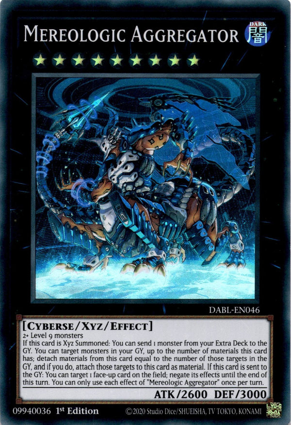 Yugioh Mereologic Aggregator DABL-EN046 Super Rare 1st Edition LP