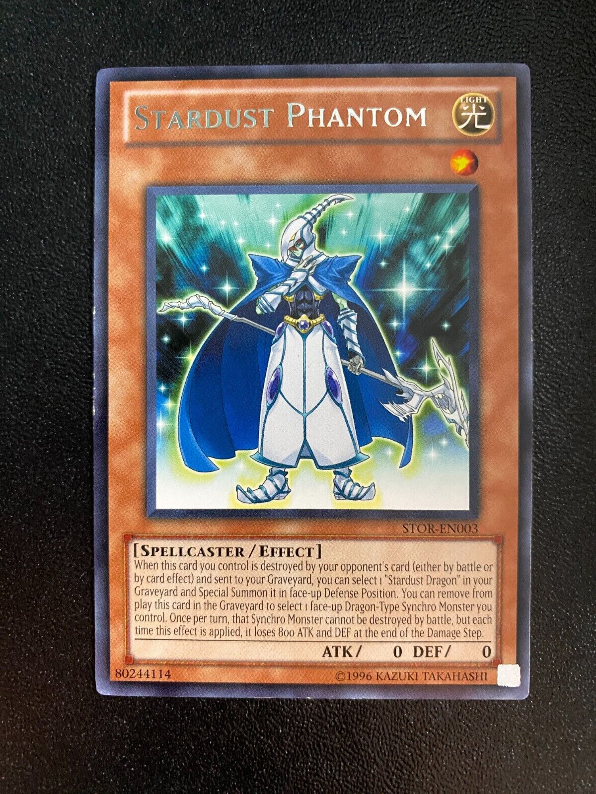 Yugioh Stardust Phantom STOR-EN003 Rare Unlimited Edition MP