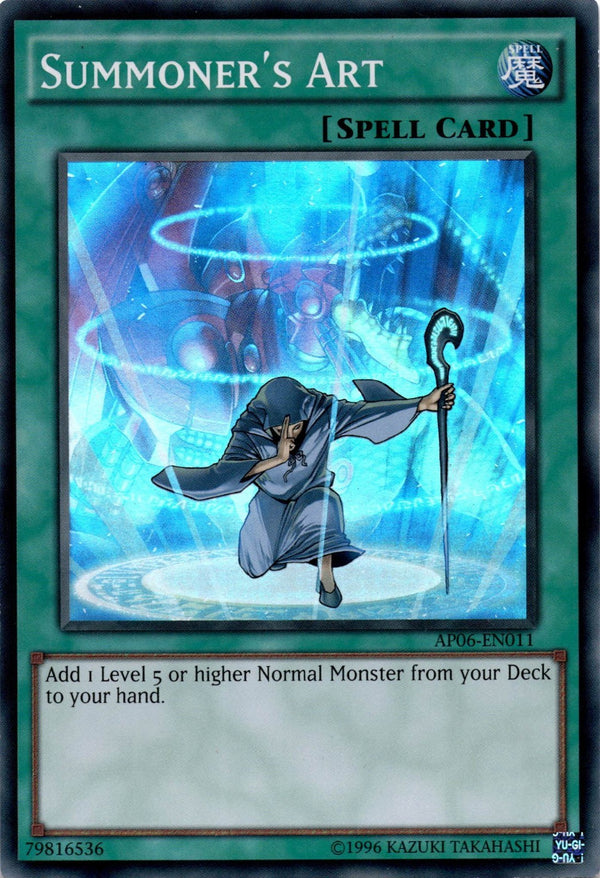 Yugioh Summoner's Art AP06-EN011 Super Rare Unlimited Edition HP/MP (CREASE)
