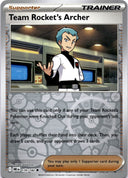 Pokemon Team Rocket's Archer 170/182 Destined Rivals Reverse Holo NM