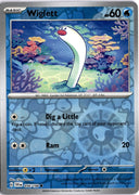 Pokemon Wiglett 056/198 Scarlet Violet Base Reverse Holo LP/NM
