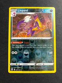 Pokemon Liepard 091/172 Brilliant Stars Reverse Holo NM