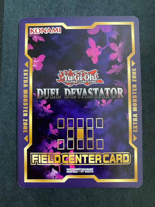 Yugioh Duel Devastator Field Centre Card - Ghost Ogre & Snow Rabbit 1st NM