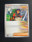 Pokemon Explorer's Guidance 147/162 Temporal Forces Non Holo NM