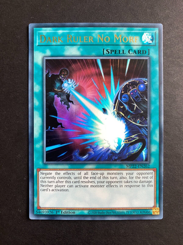 Yugioh Dark Ruler No More MP22-EN262 Ultra Rare 1st Edition VLP/NM