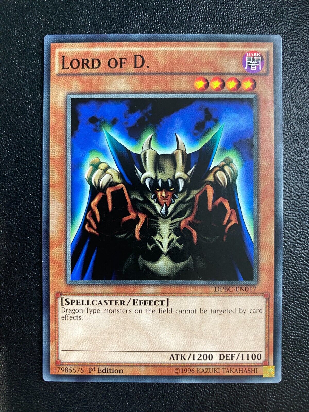 Yugioh Lord of D DPBC-EN017 Common 1st Edition LP