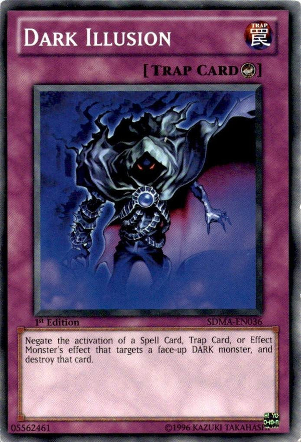 Yugioh Dark Illusion SDMA-EN036 Common 1st Edition LP