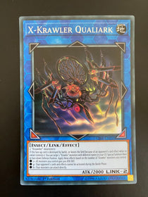 Yugioh X-Krawler Qualiark CIBR-EN050 Super Rare 1st Edition LP