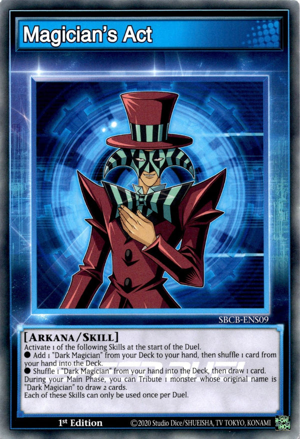 Yugioh Magician's Act SBCB-ENS09 Speed Duel Common 1st Edition NM