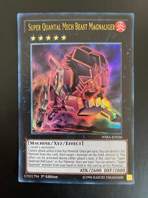 Yugioh Super Quantal Mech Beast Magnaliger WIRA-EN036 Ultra Rare 1st Ed LP/VLP