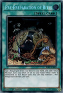 Yugioh Pre-Preparation of Rites RA01-EN055 Secret Rare 1st Edition NM