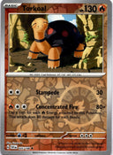 Pokemon Torkoal 035/198 Scarlet Violet Base Reverse Holo NM