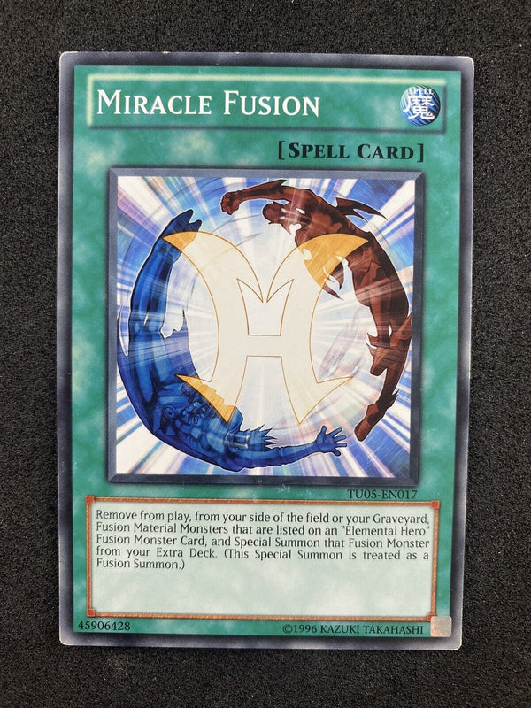Yugioh Miracle Fusion TU05-EN017 Common Unlimited Edition LP