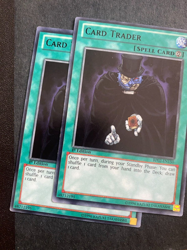 Yugioh Card Trader BP02-EN150 Black Rare 1st Edition LP