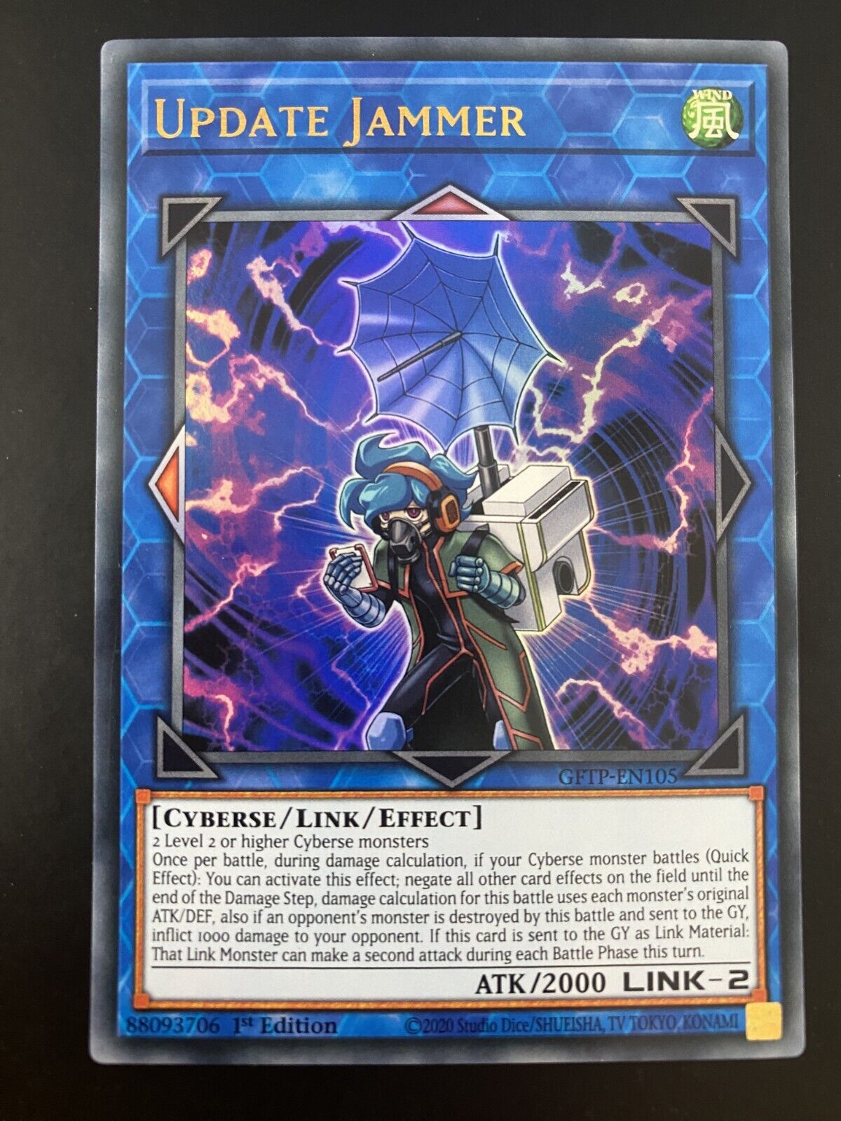 Yugioh Update Jammer GFTP-EN105 1st Edition MINT