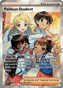 Pokemon Paldean Student 230/091 Paldean Fates Full Art Holo NM