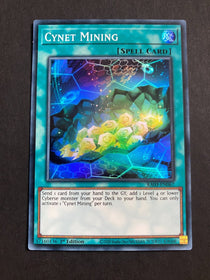 Yugioh Cynet Mining RA03-EN067 Super Rare 1st Edition NM