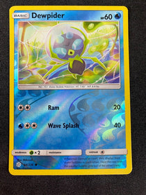 Pokemon Dewpider 64/236 Cosmic Eclipse Reverse Holo NM-MINT