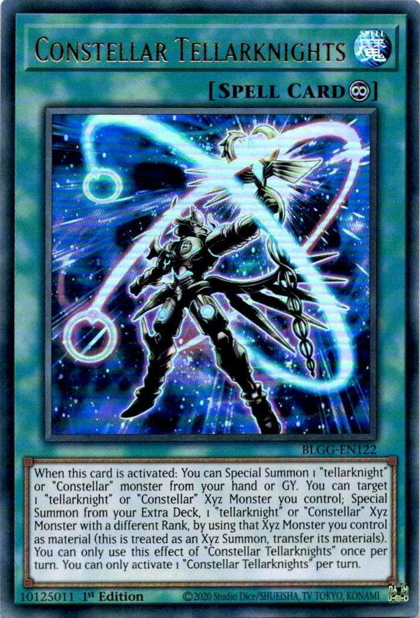 Yugioh Constellar Tellarknights BLGG-EN122 Ultra Rare 1st Edition NM