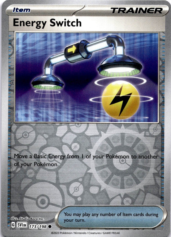 Pokemon Energy Switch 173/198 Scarlet Violet Base Reverse Holo NM
