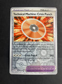 Pokemon Technical Machine: Crisis Punch 090/091 Padean Fates Reverse Holo NM