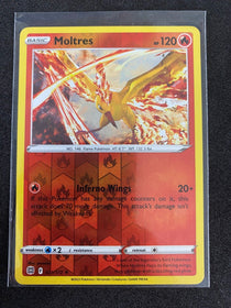 Pokemon Moltres 021/172 Brilliant Stars Reverse Holo NM