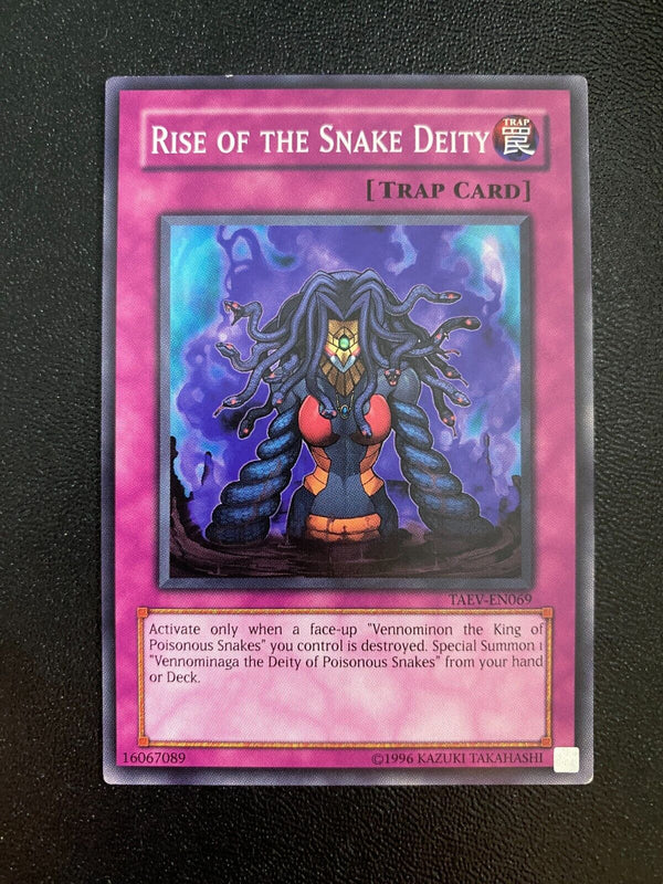 Yugioh Rise of the Snake Deity TAEV-EN069 Common Unlimited Edition LP