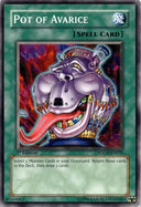 Yugioh Pot of Avarice SDZW-EN026 Common 1st Edition LP