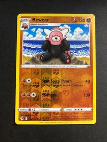 Pokemon Bewear 151/264 Fusion Strike Reverse Holo NM