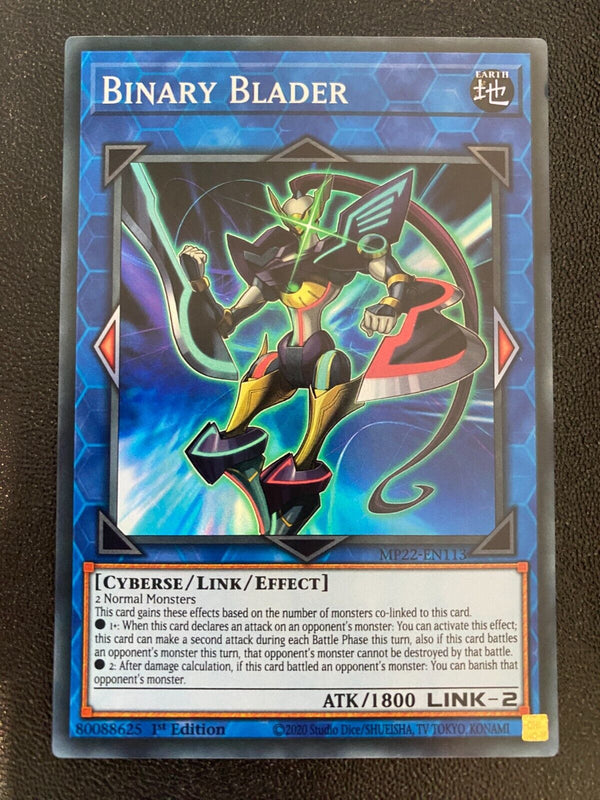Yugioh Binary Blader MP22-EN113 Super Rare 1st Edition VLP/NM