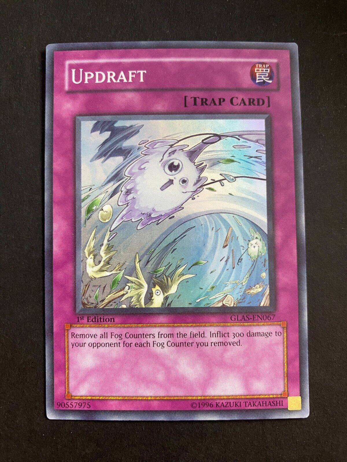 Yugioh Updraft GLAS-EN067 Super Rare 1st Edition LP