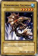 Yugioh Terrorking Salmon IOC-060 Common Unlimited Edition DAMAGED