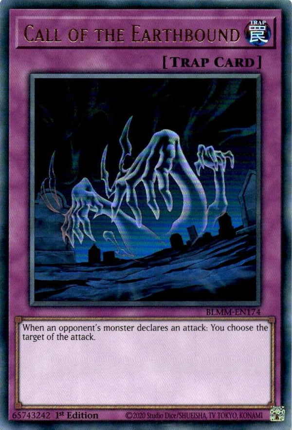 Yugioh Call of the Earthbound BLMM-EN174 Ultra Rare 1st Edition NM