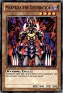 Yugioh Makyura the Destructor BP01-EN180 Starfoil Rare 1st Edition LP