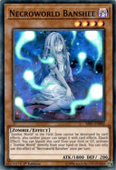 Yugioh Necroworld Banshee SR07-EN002 Super Rare 1st Edition LP