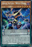Yugioh Abyss Actor - Wild Hope DESO-EN022 Secret Rare 1st Edition LP
