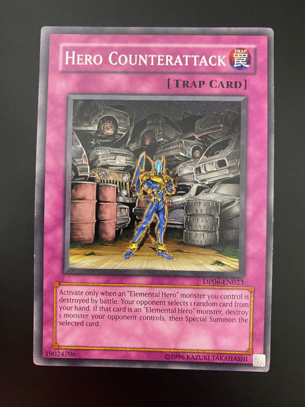 Yugioh Hero Counterattack DP06-EN023 Common Unlimited Edition VLP/NM