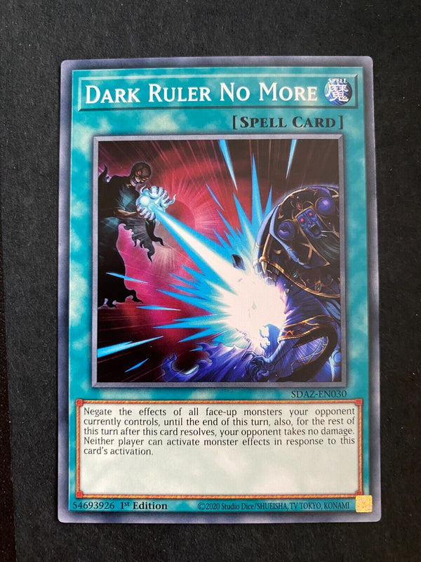 Yugioh Dark Ruler No More SDAZ-EN030 (Various Sets) Common 1st Edition NM